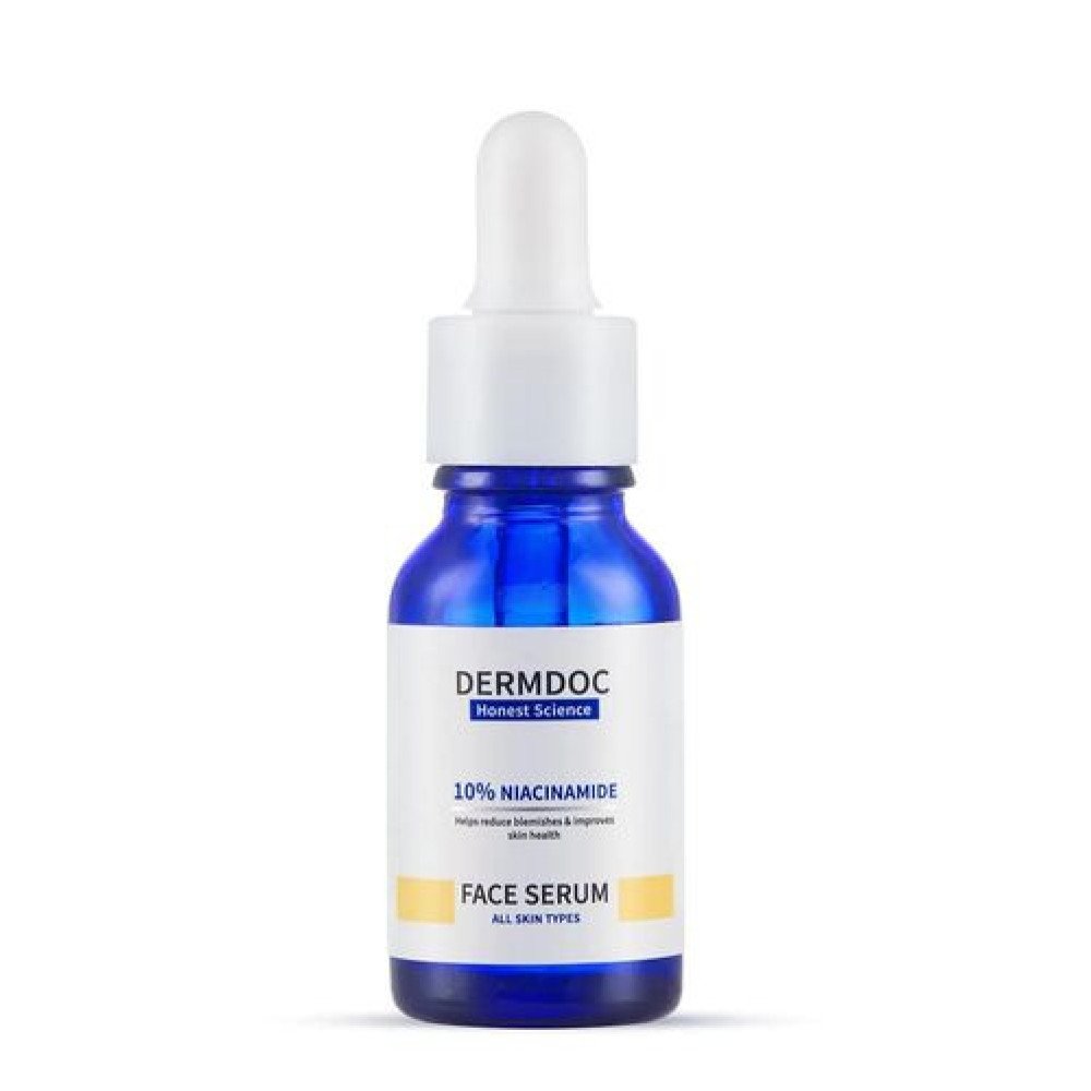 DermDoc 10% Niacinamide Face Serum skin radiance face serum, niacinamide serum-15 ml