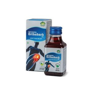 Pankajakasthuri Orthoherb Oil Ayurvedic Pain Relief from Joint, Muscle, Back Pain, Sprains, Sports injuries reducing Inflammation and Sciatica - 100ml