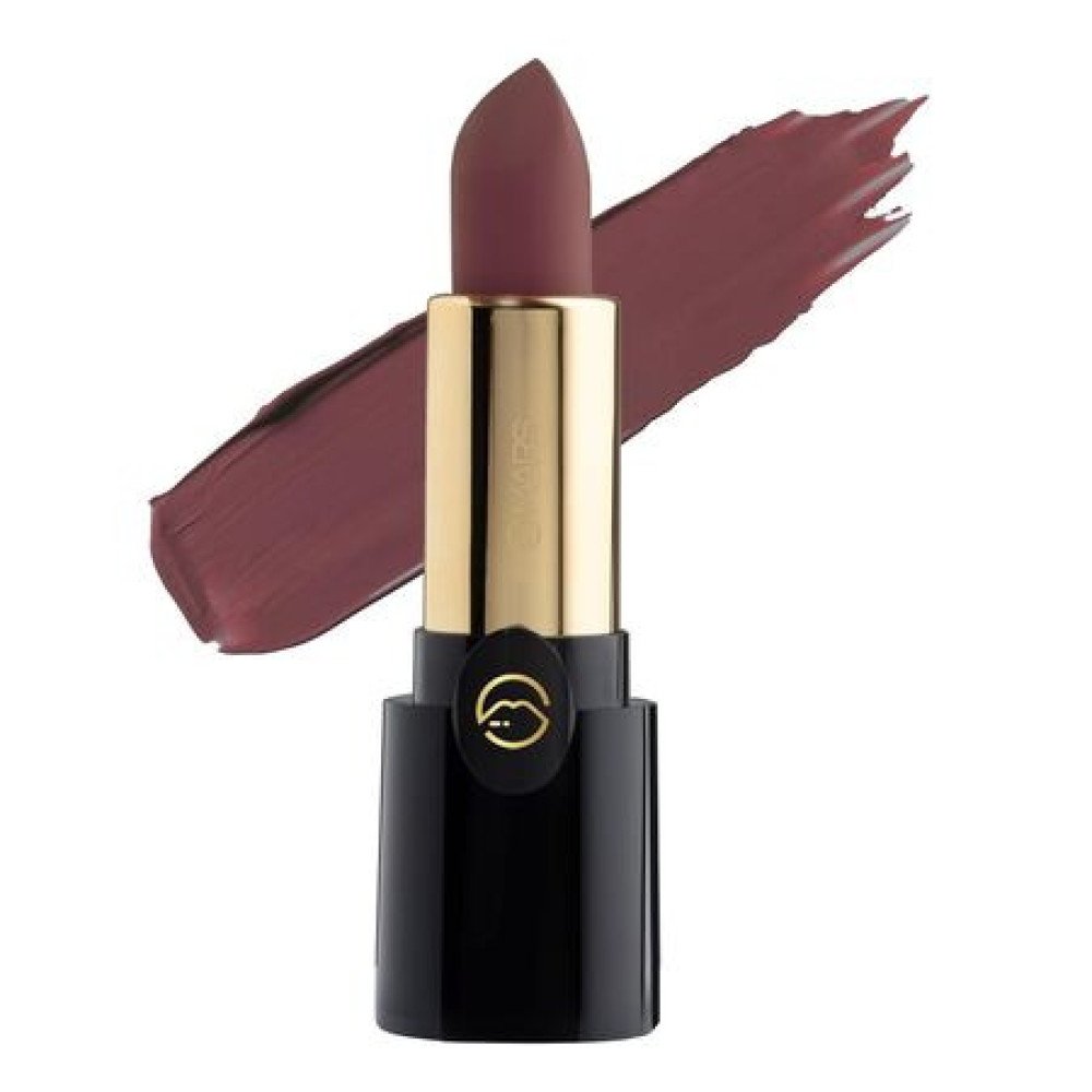 MARS Plush Velvet Creamy Matte Lipstick for women | Smooth Glide | One Swipe Pigmentation | Non-Drying and Creamy Formula | Rich and Vibrant Color | 3.2 gm | (14-Midnight Moon)