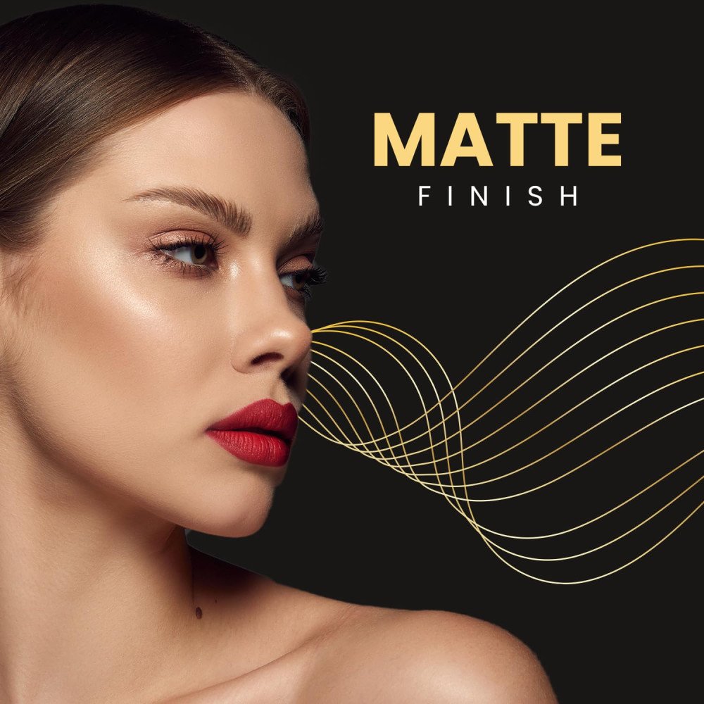 MARS Plush Velvet Creamy Matte Lipstick for women | Smooth Glide | One Swipe Pigmentation | Non-Drying and Creamy Formula | Rich and Vibrant Color | 3.2 gm | (15-Love Potion)
