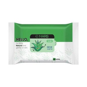{"en":"MARS Refreshing Wet Wipes for Face| Facial Cleansing | Refreshing & Skin Hydration| Soothing for skin | pH Balance & Alcohol Free | Nourishing with Fruit extract | 25 Wipes | Aloevera"