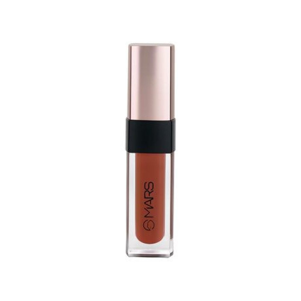 MARS Popstar Drying Liquid Mousse Lipstick for Women with Matte Finish | Lightweight and Non-Sticky Formula | Up to 12 Hour Long Lasting | Transferproof & Waterproof (6.0ml) (01-Closeup)