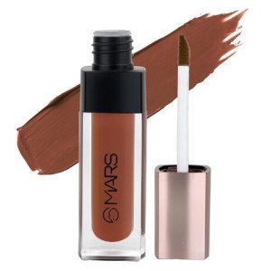 MARS Popstar Drying Liquid Mousse Lipstick for Women with Matte Finish | Lightweight and Non-Sticky Formula | Up to 12 Hour Long Lasting | Transferproof & Waterproof (6.0ml) (02-Rock On)