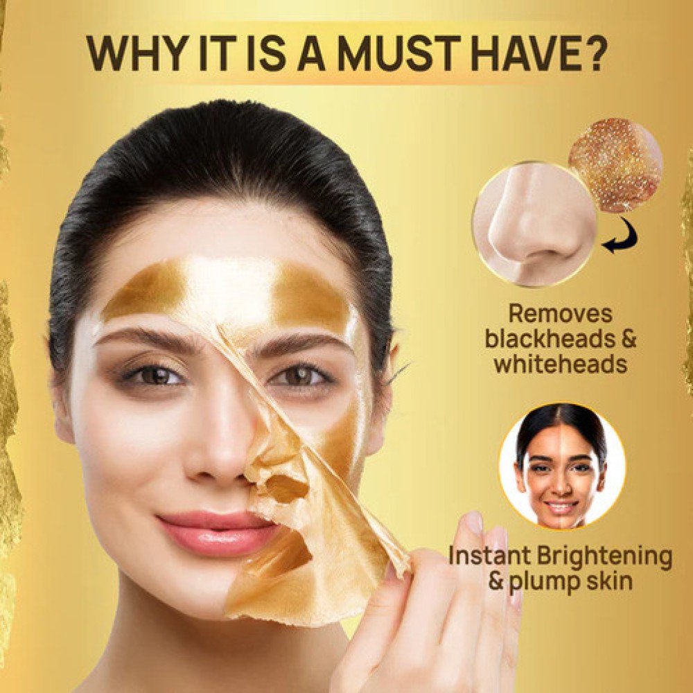 Good Vibes New & Improved Gold Brightening Peel Off Mask (50 g)