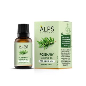 Alps Goodness Rosemary Essential Oil (10 ml), Stimulates Hair Growth & Helps in Skin Toning - For Hair & Skin - Cruelty Free