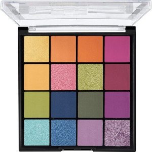 MARS Highly Pigmented Mesmereyes Smoky Eyes, 16-Color Eyeshadow Palette | Multicolor | Matte Finish | Shimmery Eye Shadow Palette | (20.8 G) (03-Multicolor)