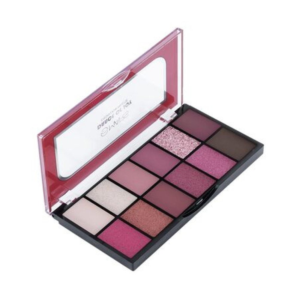 MARS 12 Shades Dance of Joy Eyeshadow Palette | Highly Pigmented and Blendable | Multicolor | Matte and Shimmer Finish 01-Multicolor (13.2g) (Shade-01)