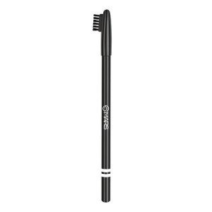 MARS Eyebrow Pencil With Spoolie | Long Lasting & Smudge Proof | High Pigmented Eyebrow Pencil | 1.2 gm | Black