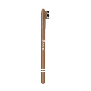 MARS Eyebrow Pencil With Spoolie | Long Lasting & Smudge Proof | High Pigmented Eyebrow Pencil | 1.2 gm | Natural Brown