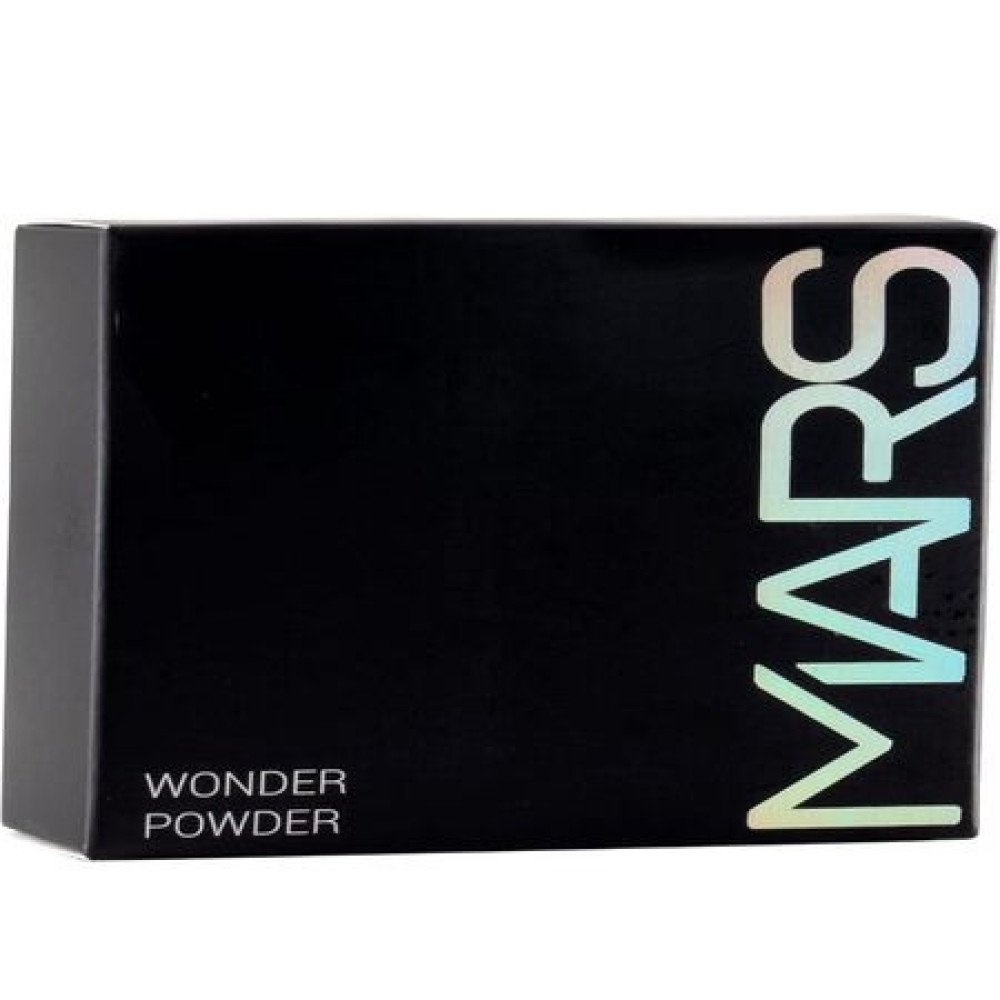 MARS Wonder 2 In 1 Compact With Mirror And Powder Puff | Oil And Sweat Control | Long Lasting Compact Powder For All Skin | Natural Finish (16.0Gm) (Shade-02)