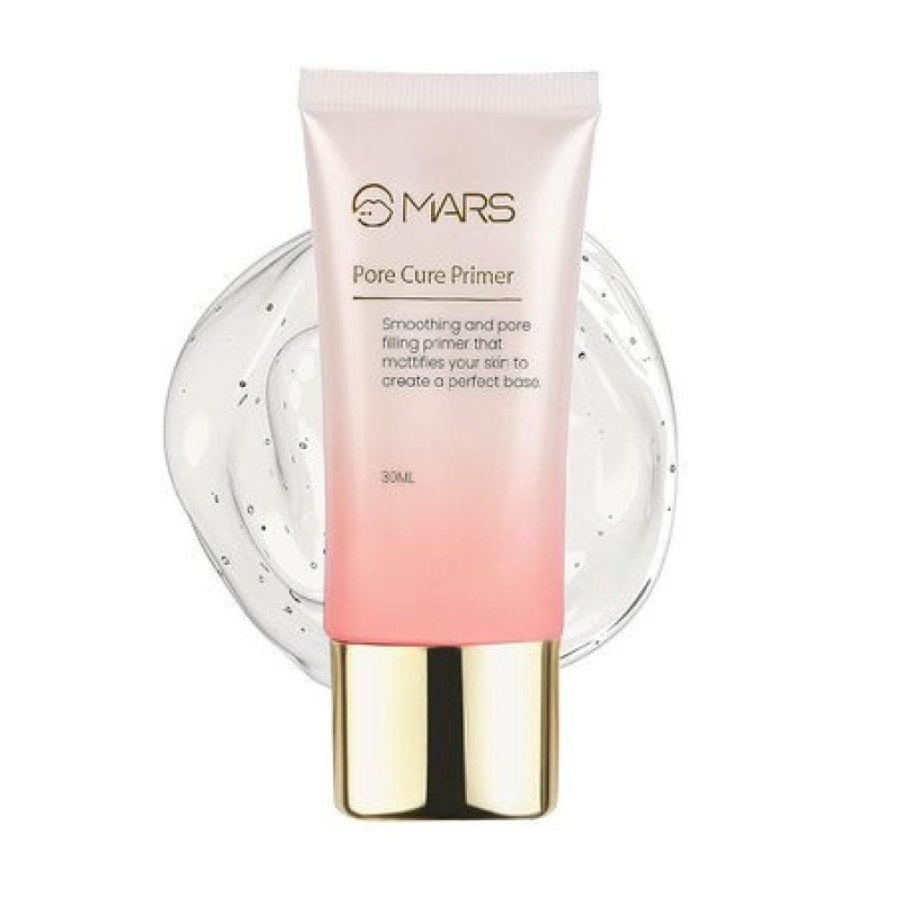 MARS Pore Cure Primer | Smooth Base | Long Lasting Makeup Primer with Oil Control (30ml)