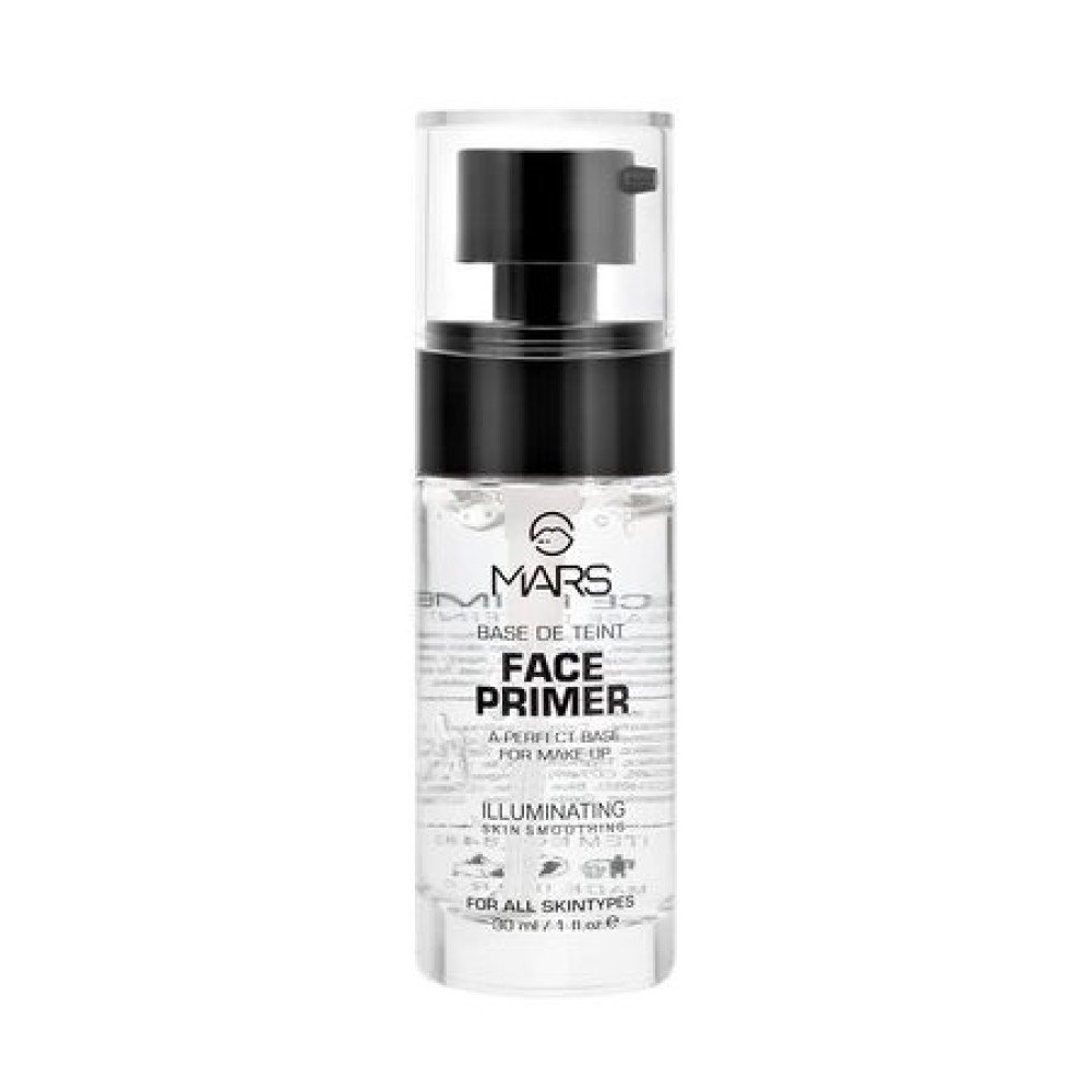 MARS Primer for Face Makeup For All Skin Types | Perfectly Blurs Pores, Wrinkles and Fine Lines | Oil Control | Lightweight Texture (30ml)